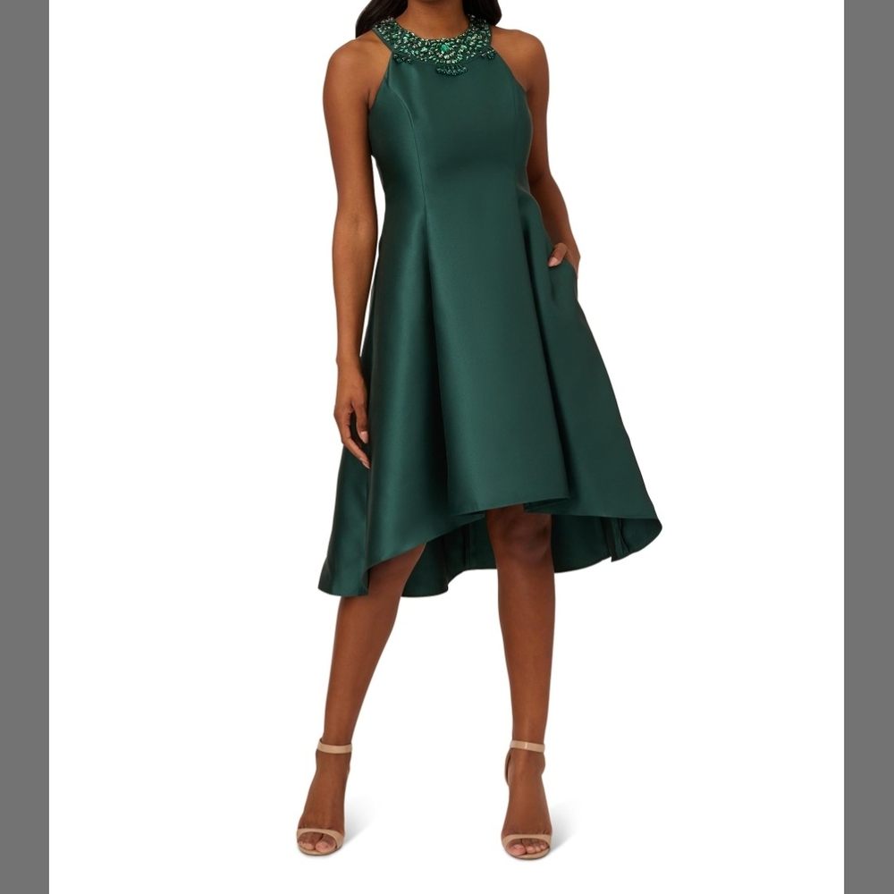 Adrianna Papell Women's Mikado FIT&Flare Party Dress